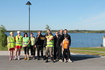 Karateharrastajat kävelivät Maaningalta Pielavedelle xx.5.2012